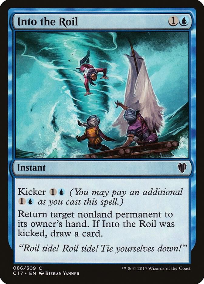 Into the Roil 86 card from Commander 2017