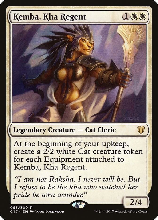 Kemba, Kha Regent 63 card from Commander 2017