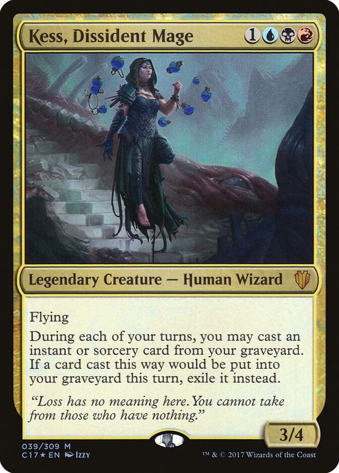 Kess, Dissident Mage 39 card from Commander 2017