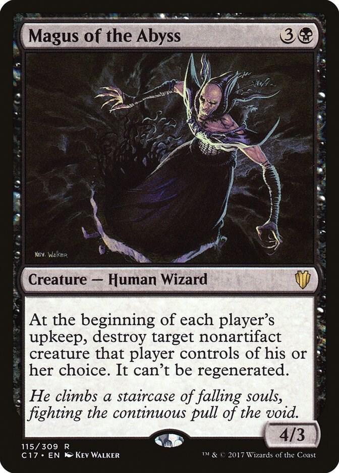 Magus of the Abyss 115 card from Commander 2017