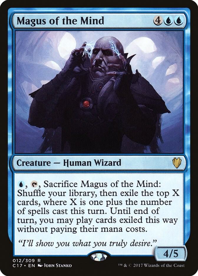 Magus of the Mind 12 card from Commander 2017