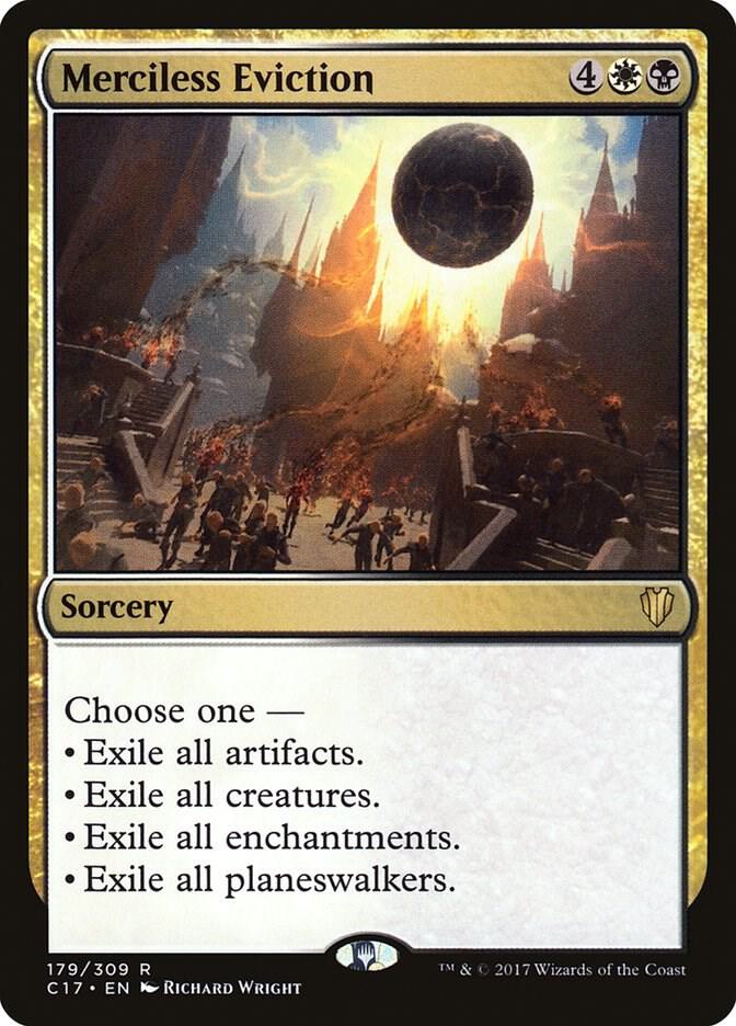 Merciless Eviction 179 card from Commander 2017