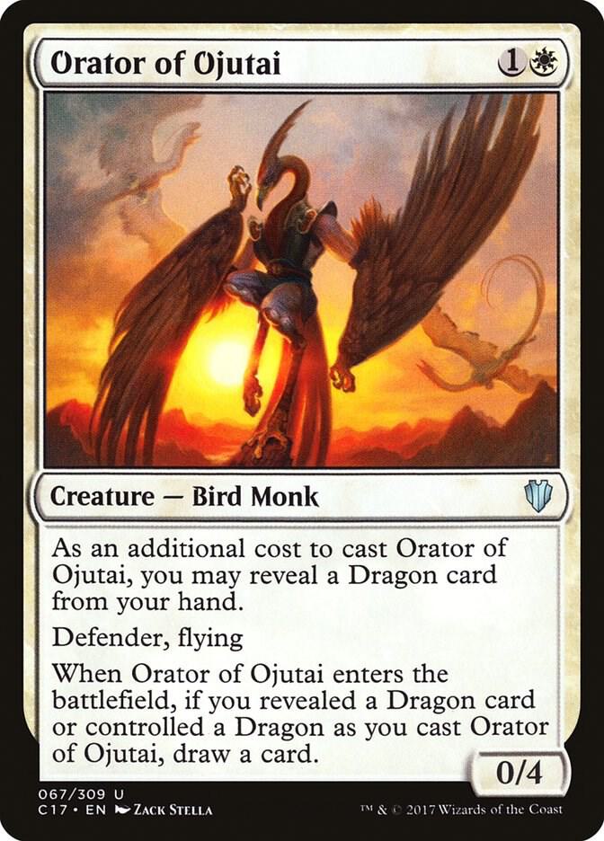 Orator of Ojutai 67 card from Commander 2017