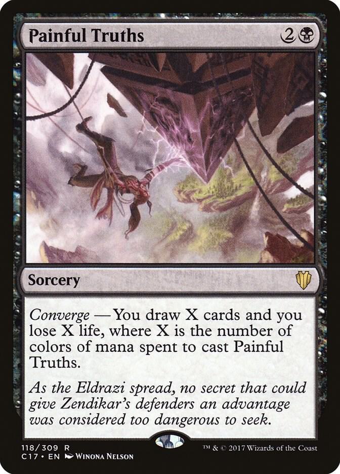 Painful Truths 118 card from Commander 2017
