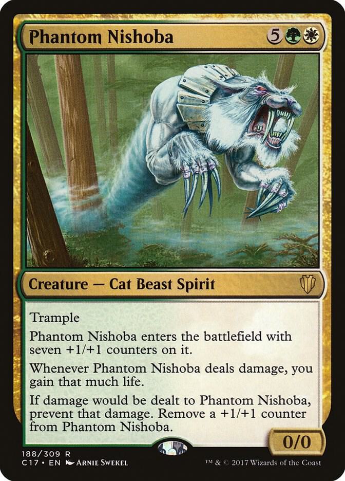 Phantom Nishoba 188 card from Commander 2017