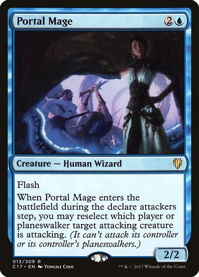 Portal Mage 13 card from Commander 2017