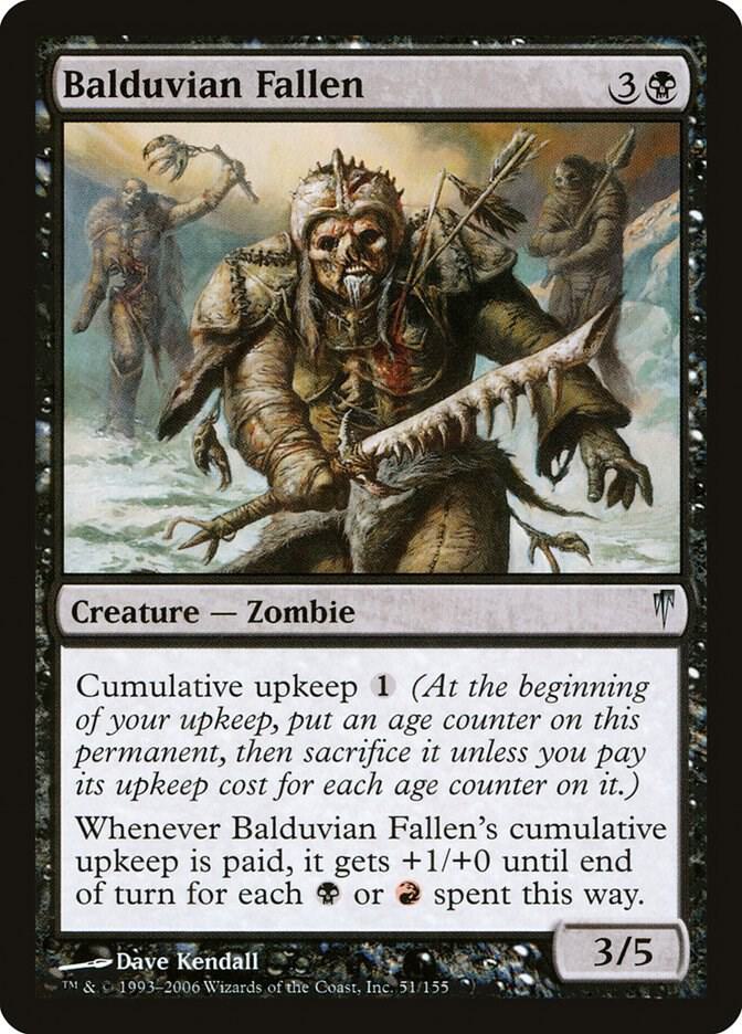 Balduvian Fallen 51 card from Coldsnap