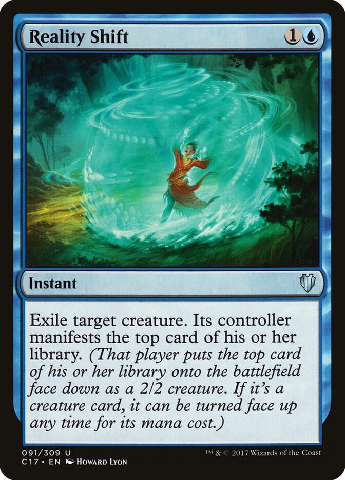Reality Shift 91 card from Commander 2017