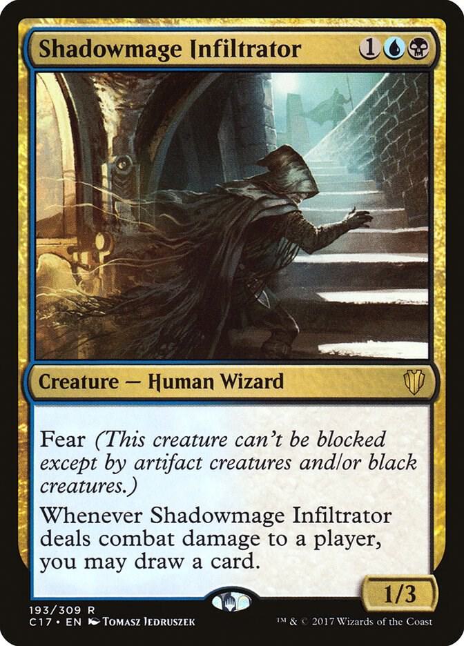 Shadowmage Infiltrator 193 card from Commander 2017