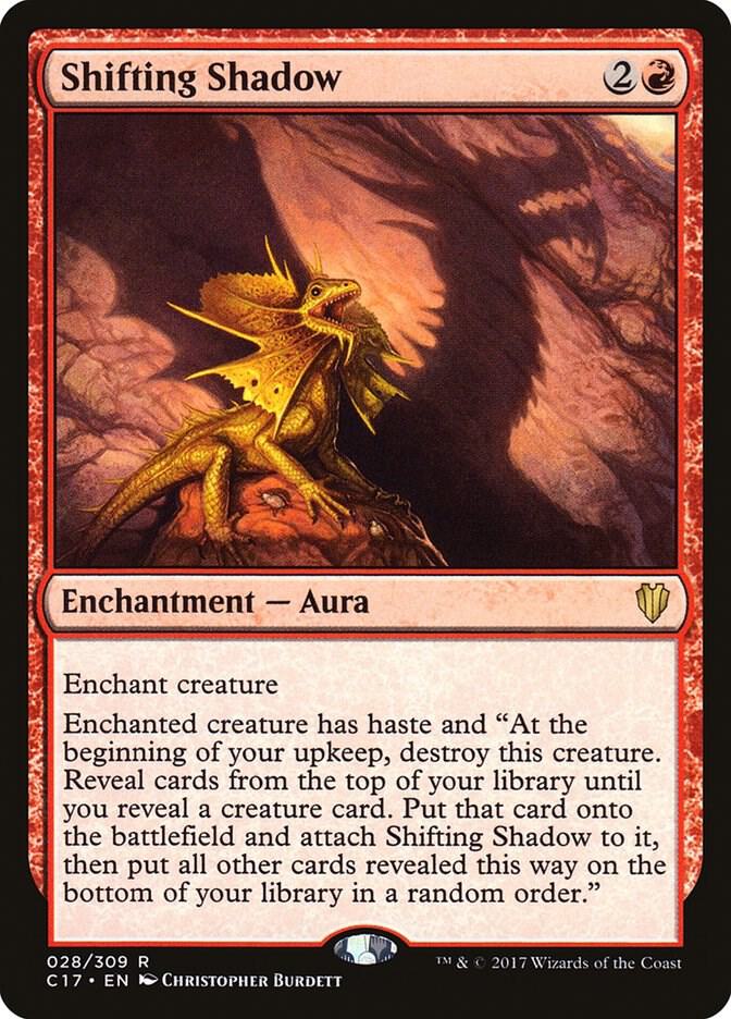 Shifting Shadow 28 card from Commander 2017