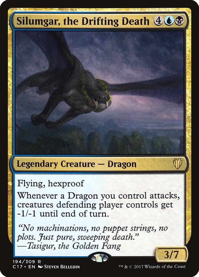 Silumgar, the Drifting Death 194 card from Commander 2017