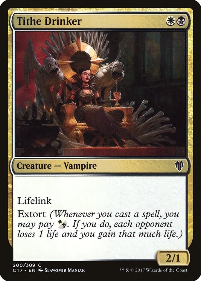 Tithe Drinker 200 card from Commander 2017