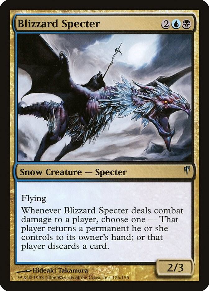 Blizzard Specter 126 card from Coldsnap