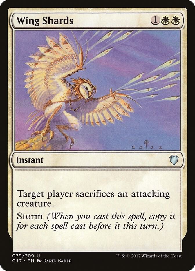 Wing Shards 79 card from Commander 2017