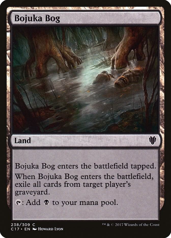 Bojuka Bog 238 card from Commander 2017