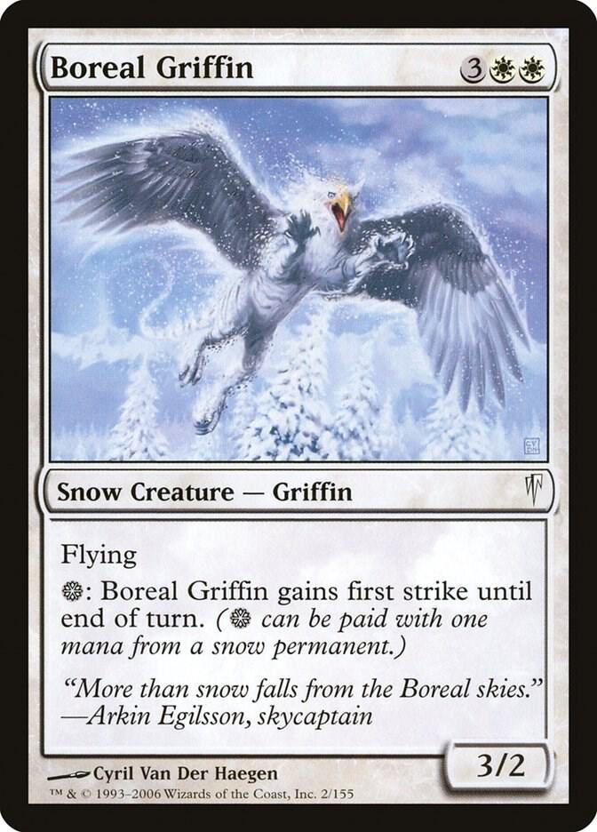Boreal Griffin 2 card from Coldsnap