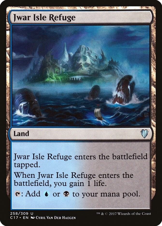 Jwar Isle Refuge 258 card from Commander 2017