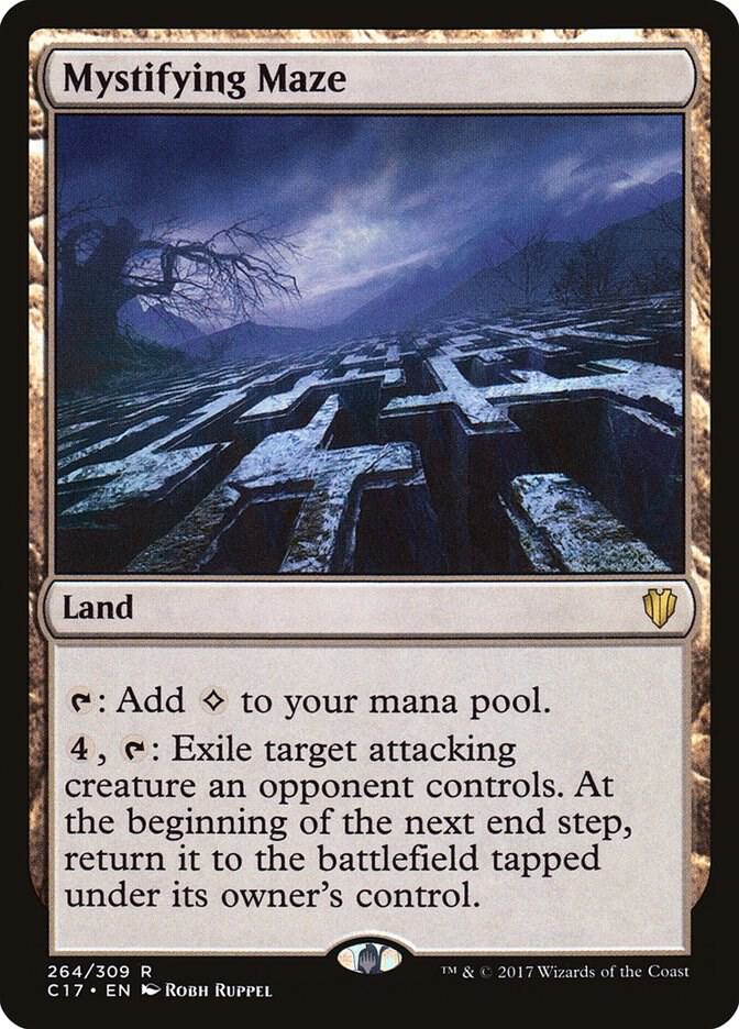 Mystifying Maze 264 card from Commander 2017