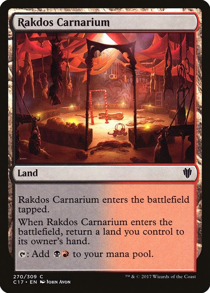 Rakdos Carnarium 270 card from Commander 2017