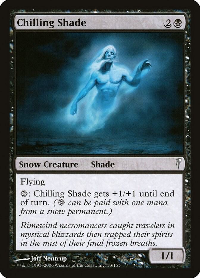 Chilling Shade 53 card from Coldsnap