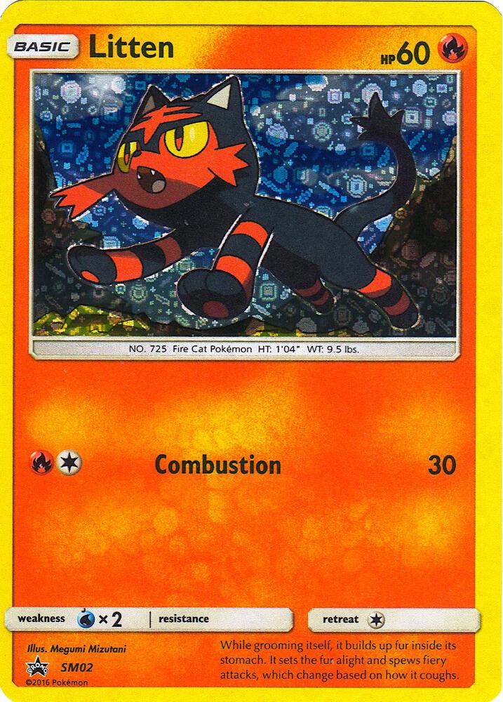 Litten (General Mills Promo) SM02 card from Miscellaneous Cards & Products