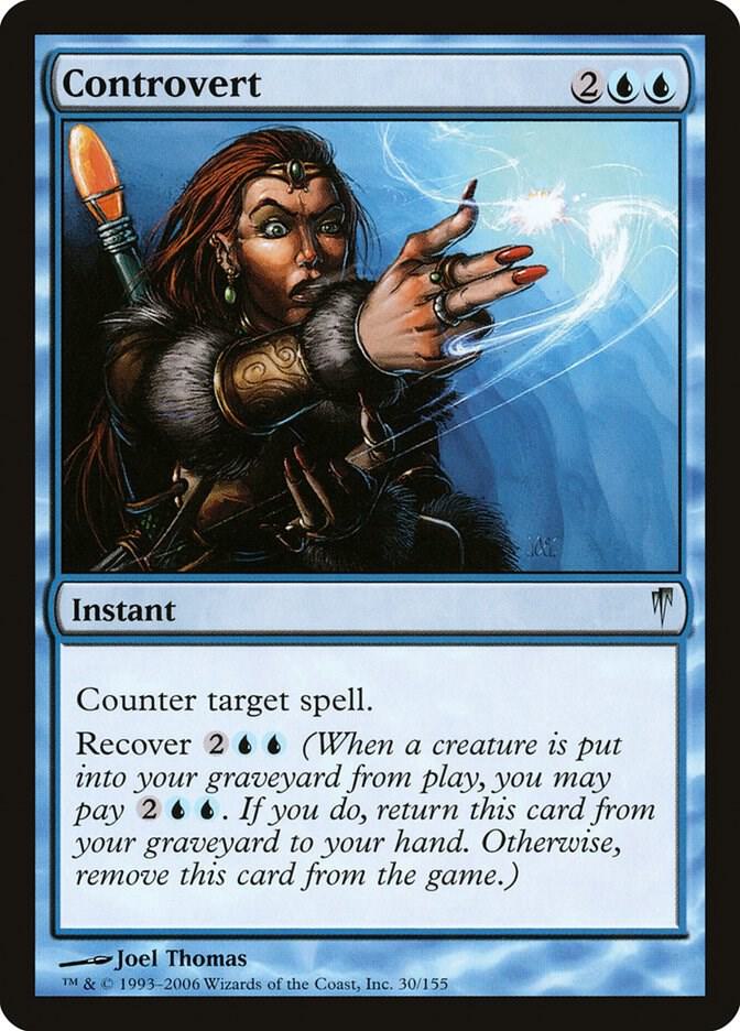 Controvert 30 card from Coldsnap