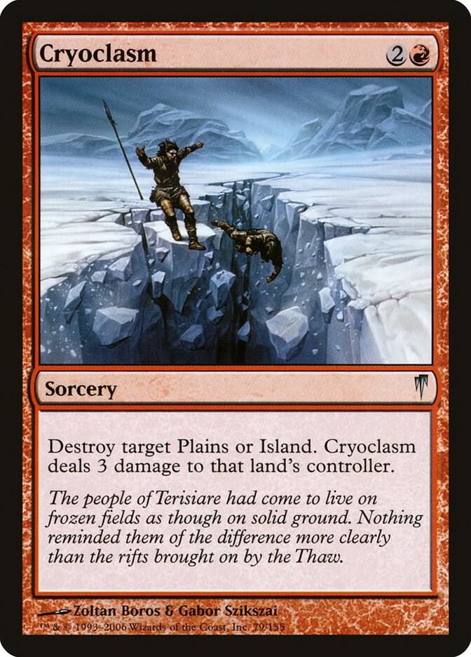 Cryoclasm 79 card from Coldsnap