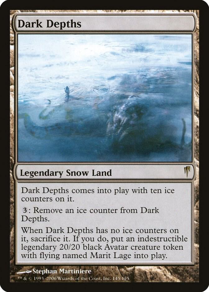 Dark Depths 145 card from Coldsnap