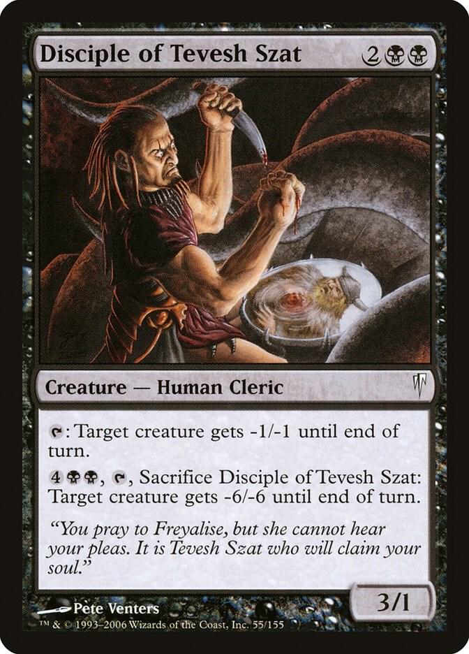 Disciple of Tevesh Szat 55 card from Coldsnap