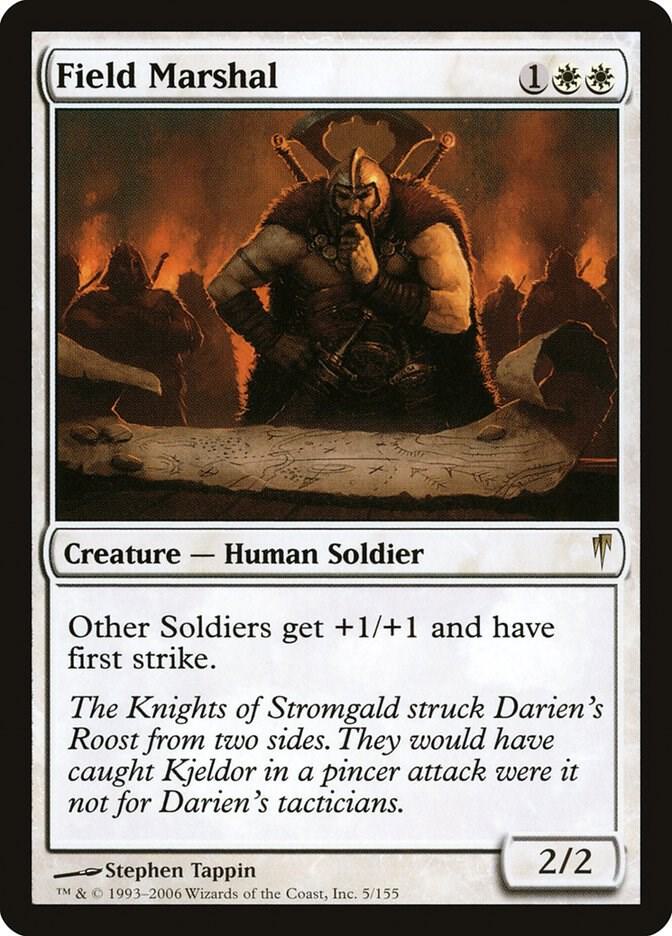 Field Marshal 5 card from Coldsnap