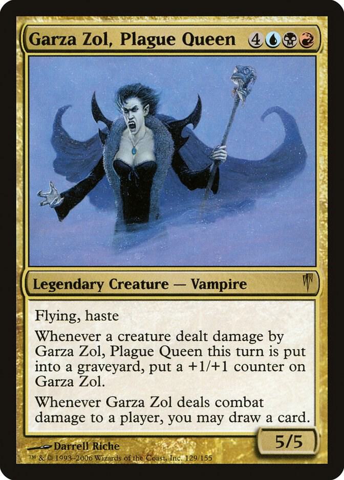 Garza Zol, Plague Queen 129 card from Coldsnap