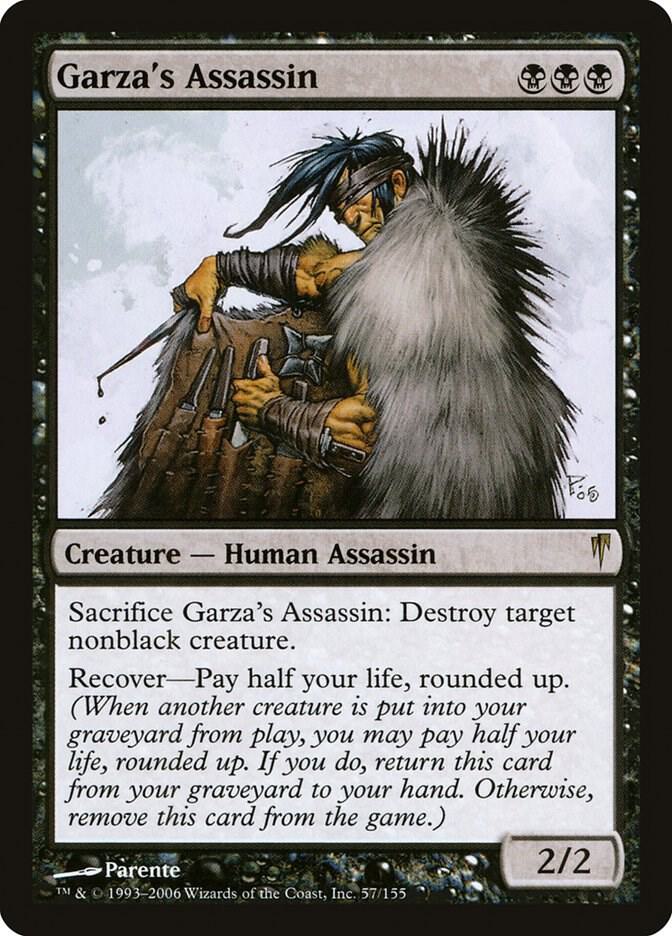 Garza's Assassin 57 card from Coldsnap