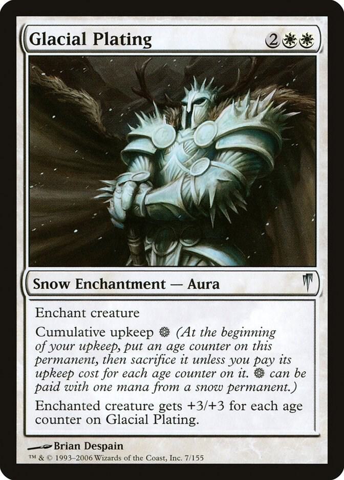 Glacial Plating 7 card from Coldsnap