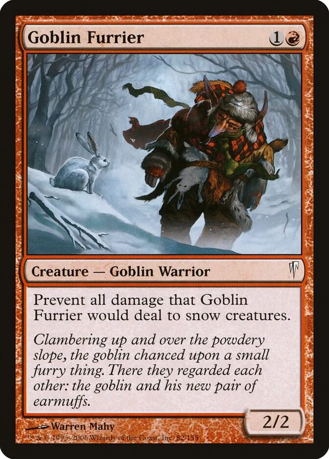 Goblin Furrier 82 card from Coldsnap
