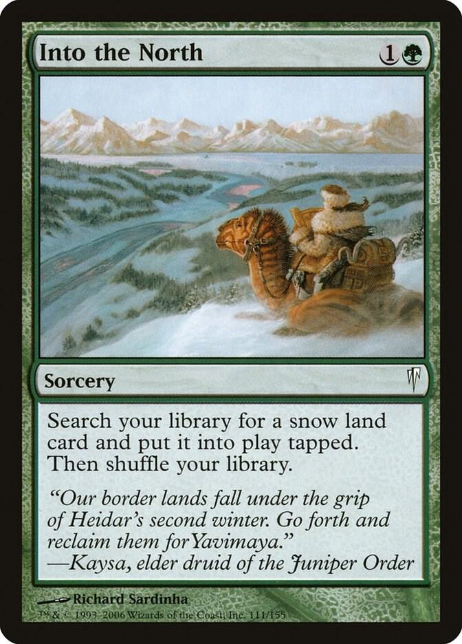Into the North 111 card from Coldsnap