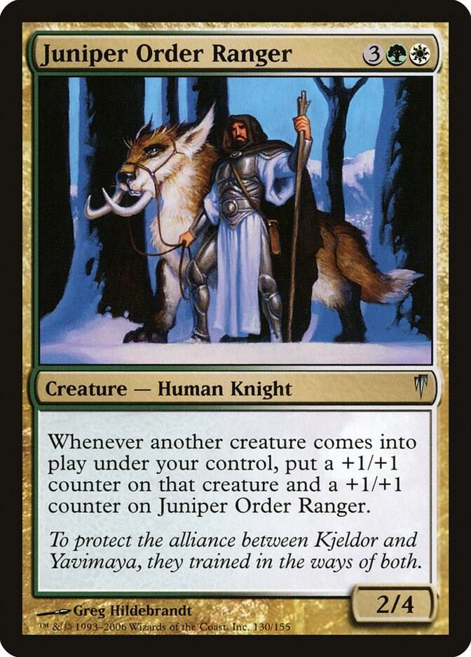 Juniper Order Ranger 130 card from Coldsnap