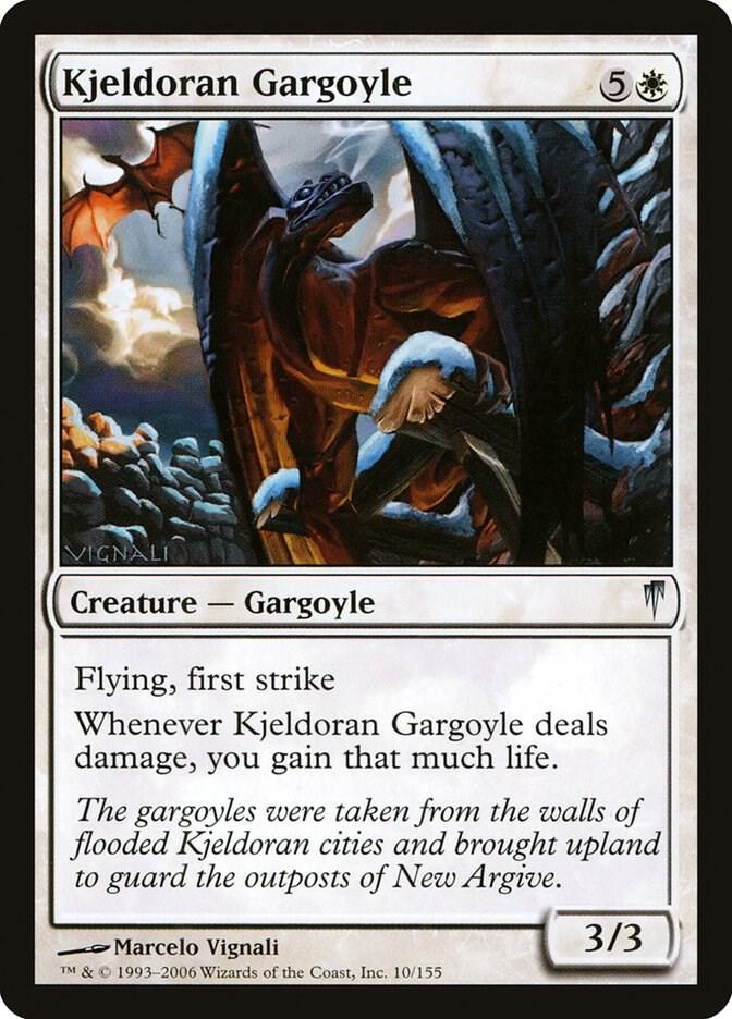 Kjeldoran Gargoyle 10 card from Coldsnap
