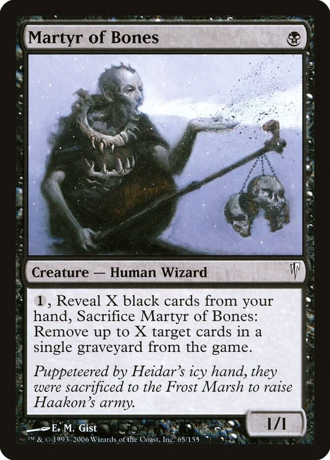 Martyr of Bones 65 card from Coldsnap