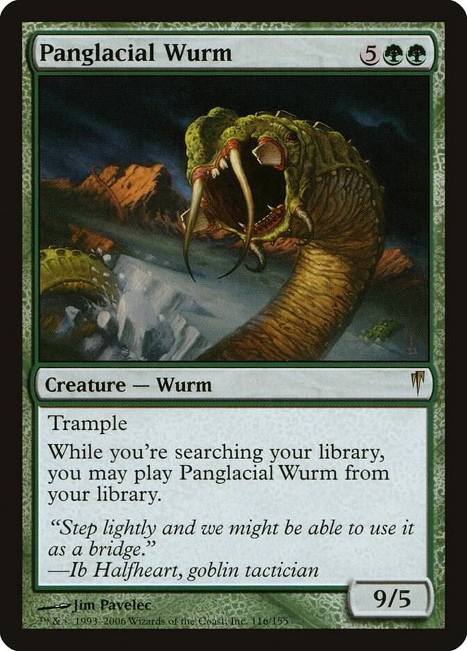 Panglacial Wurm 116 card from Coldsnap