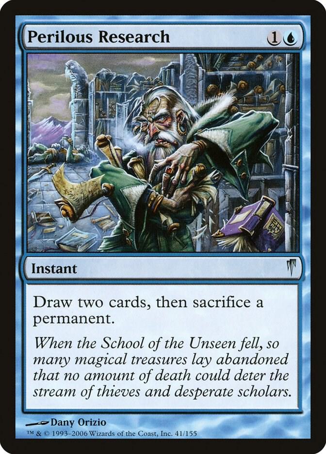 Perilous Research 41 card from Coldsnap