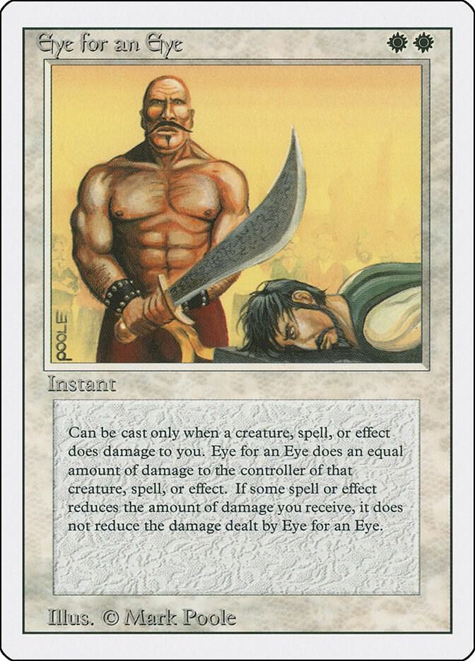 Eye for an Eye card from Revised Edition