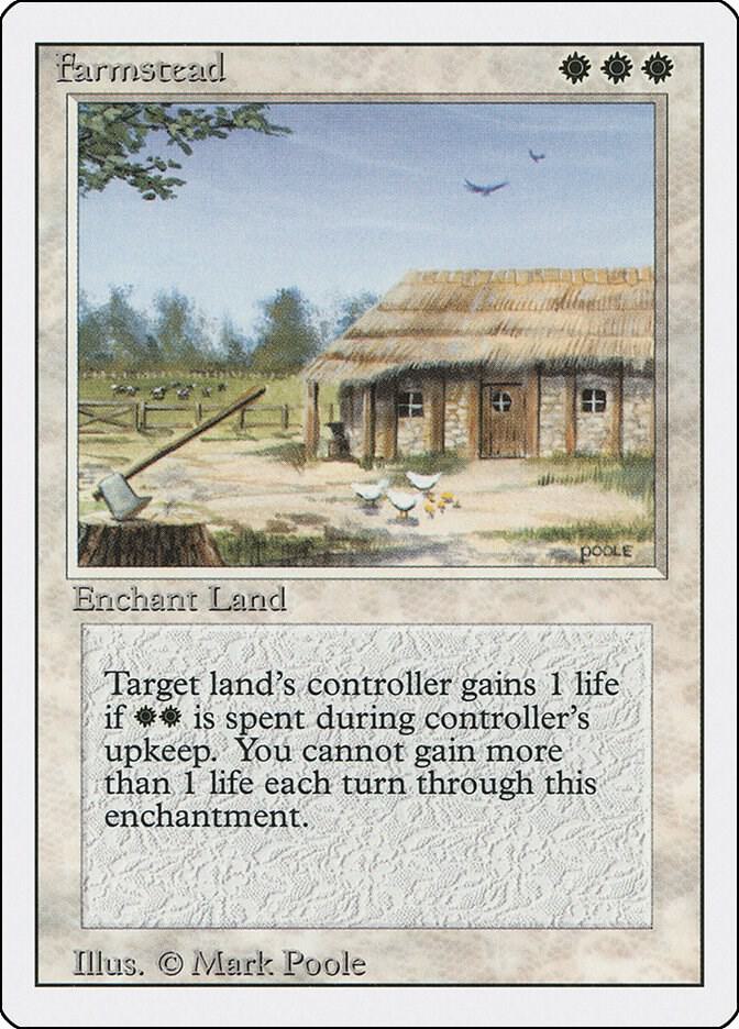 Farmstead card from Revised Edition