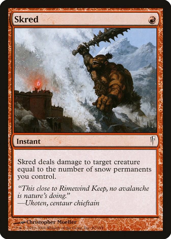 Skred 97 card from Coldsnap