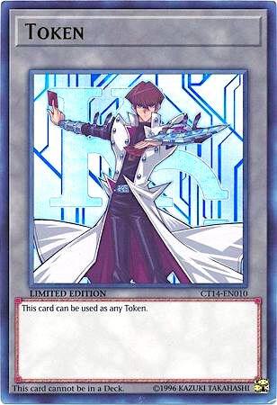 Token: Kaiba CT14-EN010 card from 2017 Mega-Tins
