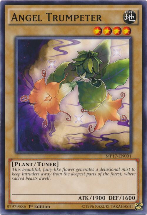 Angel Trumpeter MP17-EN001 card from 2017 Mega-Tins Mega Pack