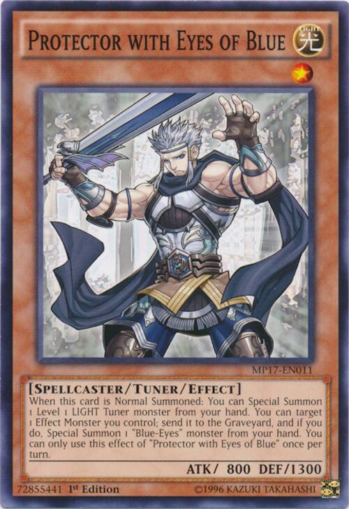 Protector with Eyes of Blue MP17-EN011 card from 2017 Mega-Tins Mega Pack