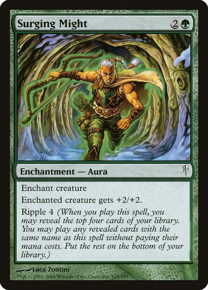 Surging Might 125 card from Coldsnap