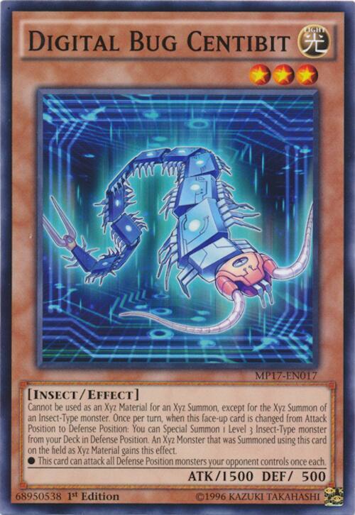 Digital Bug Centibit MP17-EN017 card from 2017 Mega-Tins Mega Pack