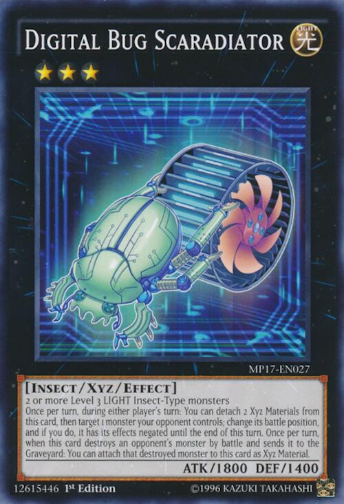 Digital Bug Scaradiator MP17-EN027 card from 2017 Mega-Tins Mega Pack