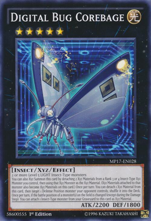 Digital Bug Corebage MP17-EN028 card from 2017 Mega-Tins Mega Pack